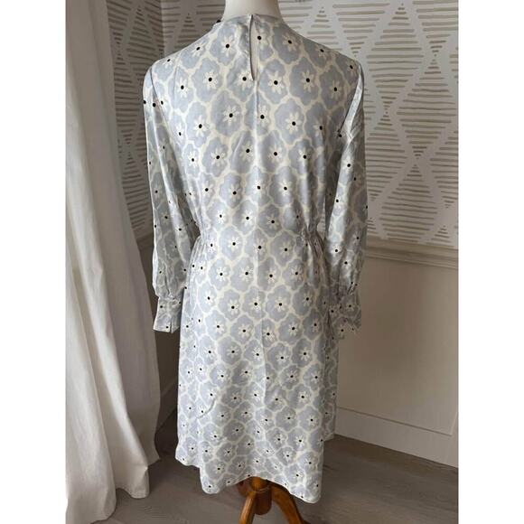 Theory Women’s Size 4 Light Blue Daisy Midi Dress - Picture 4 of 5